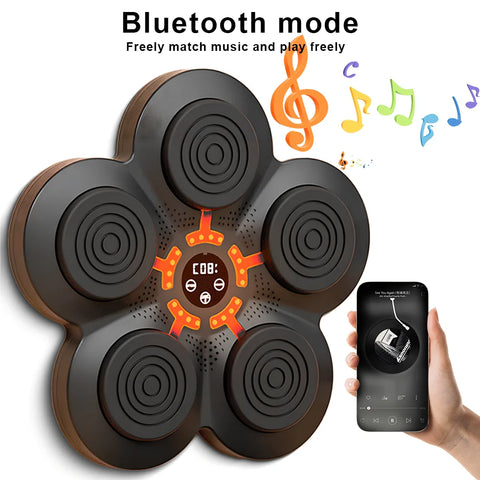 Bluetooth Smart Boxing Machine Wall Mounted Decompression Gym Trainer Fitness 2