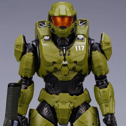 1/12 Scale Halo Action Figure Emile-A239 Articulated Action Figures PVC