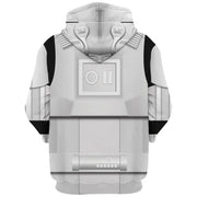 Storm Trooper Cosplay Jumpsuit Outfit
