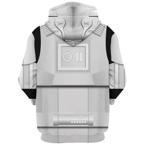 Storm Trooper Cosplay Jumpsuit Outfit