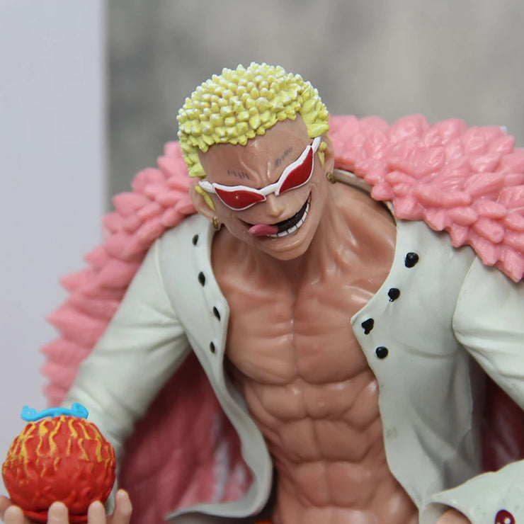 One Piece Donquixote Doflamingo 15cm PVC Figure – Shichibukai Devil Fruit Statue Collectible