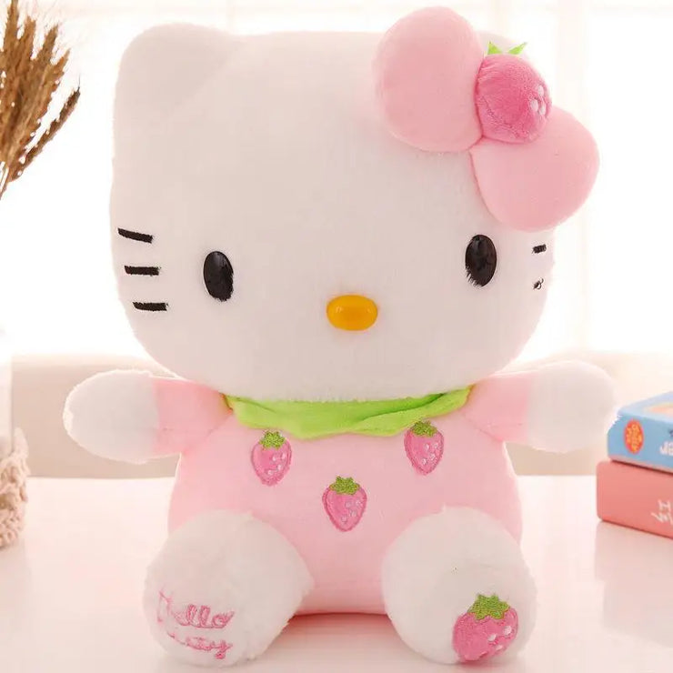 Sanrio Strawberry Hello Kitty Stuffed Plushie Doll