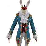 Identity Ⅴ Freddy Riley Cosplay Man Lawyer White Rabbit Mr.Cosplay Costume Uniform Man Woman Lovely Adult Halloween Outfit Suit