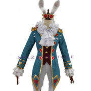 Identity Ⅴ Freddy Riley Cosplay Man Lawyer White Rabbit Mr.Cosplay Costume Uniform Man Woman Lovely Adult Halloween Outfit Suit