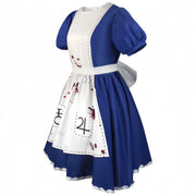 Alice Princess Cosplay Dress – Maid Apron Costume from Madness Returns for Women & Girls Halloween or Party Wear