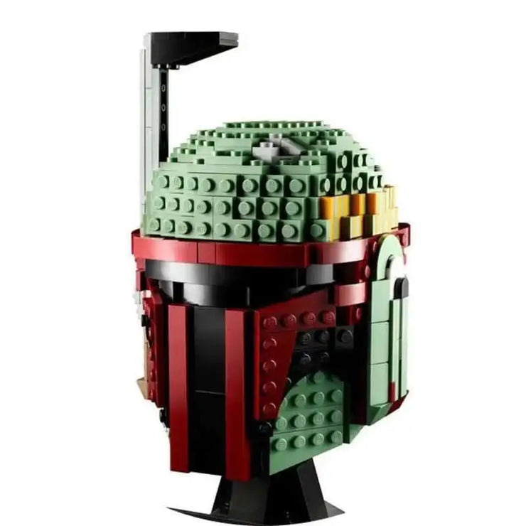 Star Wars Fighter Pilot Helmet Building Blocks Desk Decoration AT Jangos Kylos Fetts Rens C-3PO