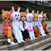 Brown Bear Mascot Costume – Cartoon Animal Character Cosplay for Carnival, Events & Identity V Theme