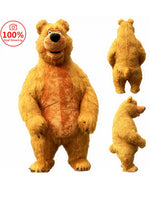 Inflatable Martha Bear Brown Bear Giant Costume Adult Walking Mascot