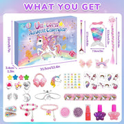 Unicorn Advent Calendar 2025 Stationery Advent Calendar Children's Christmas Calendar