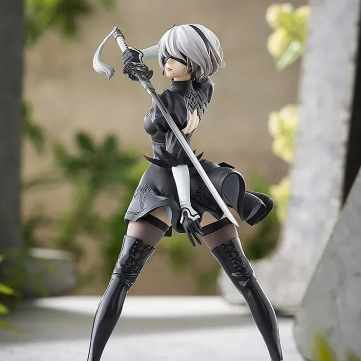 NieR: Automata YoRHa Type A2, 2B & 9S PVC Figure Set – Anime Collectible Statues