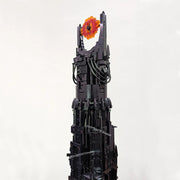 MOC Famous rings Movie Architecture Dark Tower Fortress of Sauron Barad-dur Ultimate Collection 5996 Pcs