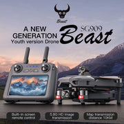 ZLL SG909 SG909MAX Professional Drone With 4K Camera GPS 3-Axis Gimbal 360 Obstacle Avoidance Touch Screen FPV Brushless RC Drone