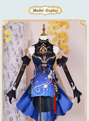 Twilight Blossom Ganyu Cosplay Costume Genshin Impact Adult Uniform Wig Anime Halloween Costumes Women Game Character Outfit