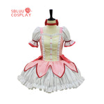 SBluuCosplay Kaname Madoka Costume – Upgraded Puella Magi Madoka Magica Dress for Halloween and Cosplay Events