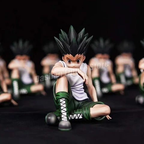 PG Hunter×Hunter Gon Freecss & Killua Zoldyck Action Figures – PVC Anime Statues and Car Ornaments