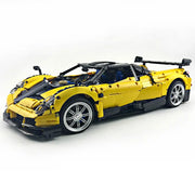 MOC 002 Super Sports Car Hypercar Huayra Model Building Blocks 4708 Pcs