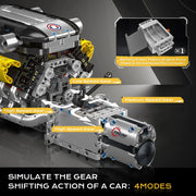 Engine Building Blocks Model Series Technical STEM Toys Moc Tank V8 Engine Supercar W16 Bricks Assembly Toy Set Kids Adults Gift