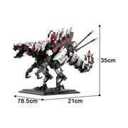 MOC Horizon Slaughterspine Model Set Mechanical Beast Building Blocks 1314-3316 Pcs