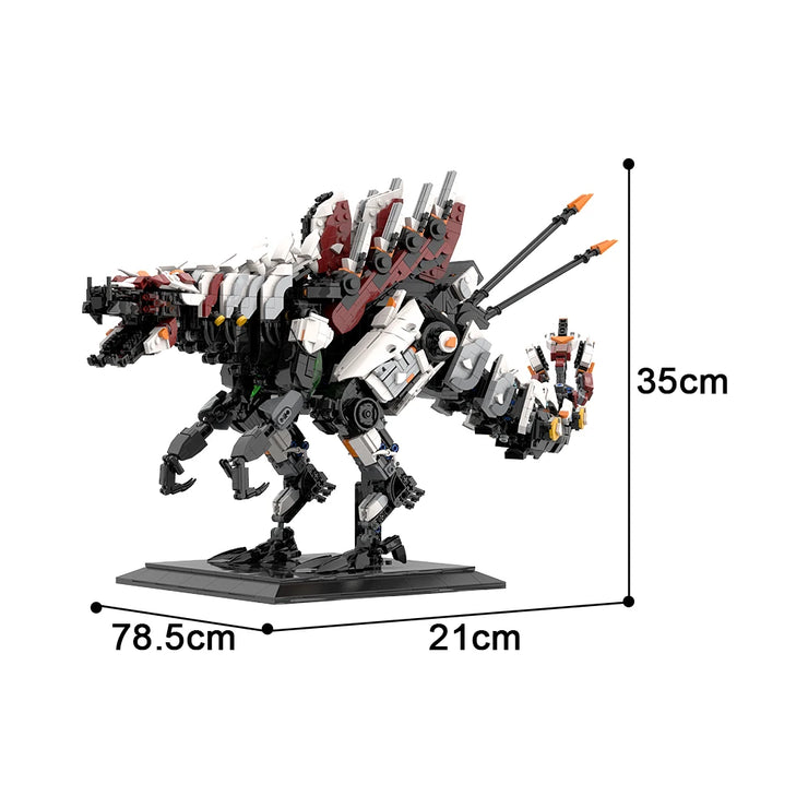 MOC Horizon Slaughterspine Model Set Mechanical Beast Building Blocks 1314-3316 Pcs