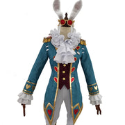Identity Ⅴ Freddy Riley Cosplay Man Lawyer White Rabbit Mr.Cosplay Costume Uniform Man Woman Lovely Adult Halloween Outfit Suit