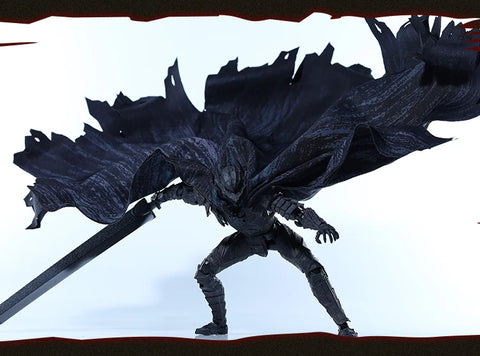 JLDZ Toy Berserk Legendary Black Swordsman Guts Action Figure Collectible
