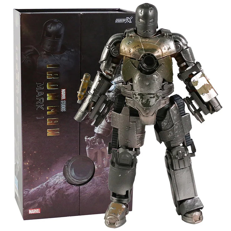 ZD Toys Iron Man 3 MK 22 24 35 41 47 PVC Action Figure Collectible Model Toy