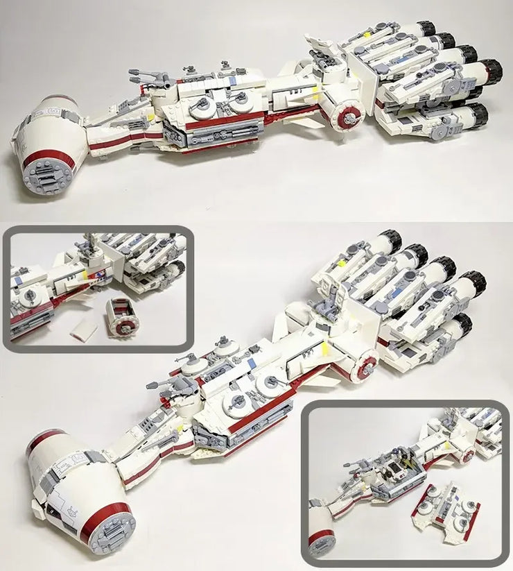 1792PCS The Tantive IV Rebel Blockade Runner Model MOC Building Blocks Bricks