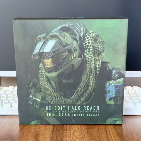 Action Figures Spartan-B312 Noble Six anime figure Halo:Reach Figure