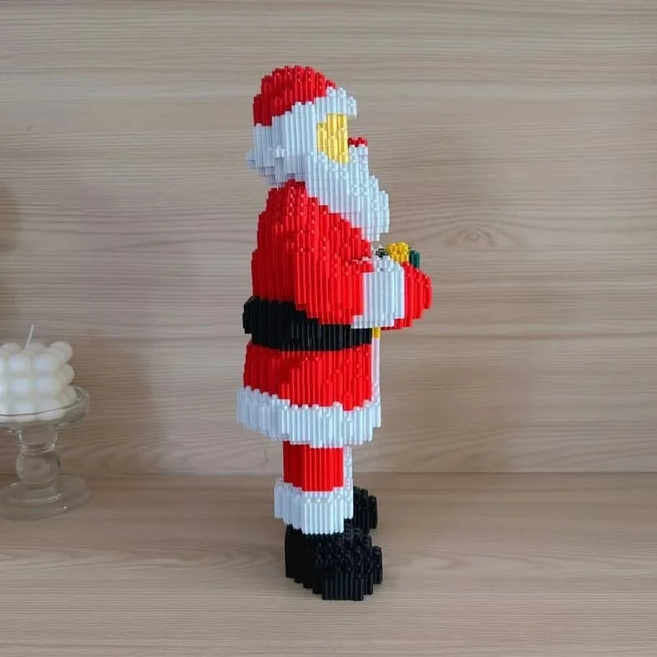 Santa Claus Elk Christmas Tree Building Blocks Toy Set Small Particle Bricks Building Blocks Toys Kids Christmas Gift