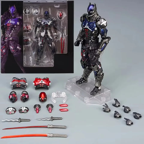 Amazing Yamaguchi Arkham Knight Series – Batman, Red Hood & Robin Jason Todd Action Figure Collectible Model