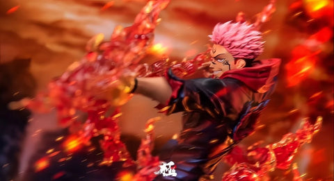Jujutsu Kaisen Ryomen Sukuna Itadori Yuji Anime Figure Model Toy King Of The Curse Returns To The Extreme Battle Gift Collection
