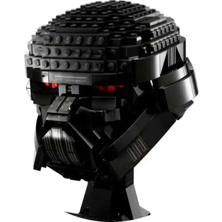 Star Wars Fighter Pilot Helmet Building Blocks Desk Decoration AT Jangos Kylos Fetts Rens C-3PO