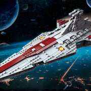 Space Battleship Building Set – 960pcs MOC Defense Ship Bricks Model Kit