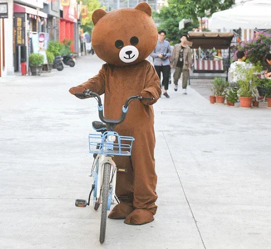 Brown Bear Mascot Costume – Cartoon Animal Character Cosplay for Carnival, Events & Identity V Theme