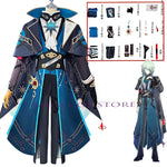 Anaxagoras Cosplay Costume – Honkai: Star Rail Uniform with Wig from Grove of Epiphany Amphoreus for Men and Women, Ideal for Halloween Events
