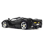 MOC 42143 High-Tech Black SP3 Sports Car Kit Building Bricks 3636 Pcs