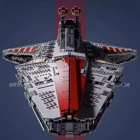 MOC 75367 Space Set Venator Class Republic Attacks Cruiser Model Building Blocks 5374 Pcs