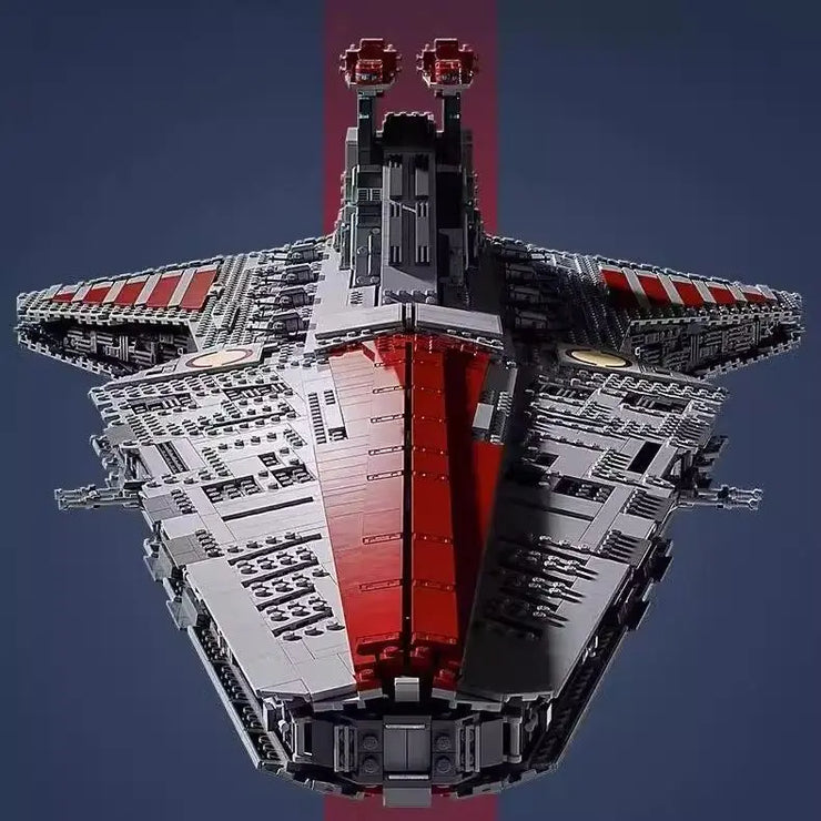 MOC 75367 Space Set Venator Class Republic Attacks Cruiser Model Building Blocks 5374 Pcs