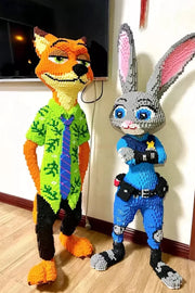 Anime Kawaii Zootopia Children Educational 100cm Tall Three-dimensional Building Blocks Toys