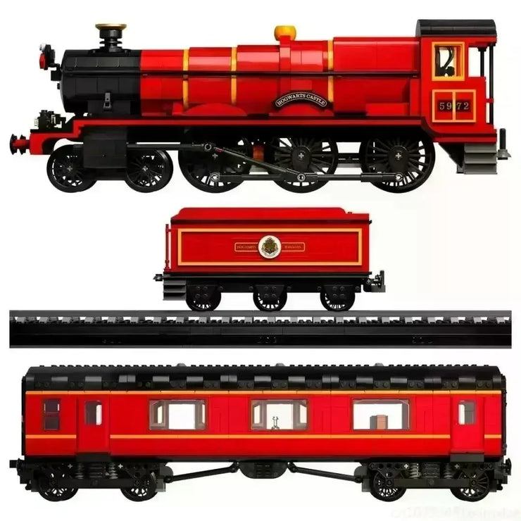 Collector’s Edition 76405 Hogwarts Express Building Set – 5129-Piece Brick Train Model with Minifigures for Adults
