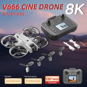 Xiaomi Mijia MINI V666 Drone 4K Professional WIFI 5G Dron Obstacle Avoidance Brushless Altitude Headless Mode RC Quadcopter Toys
