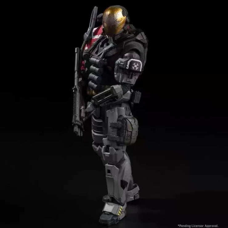 1/12 Scale Halo Action Figure - Emile-A239 Spartan-B312 Room Decoration Toy For Kids Christmas Gift Collectible Handmade Model
