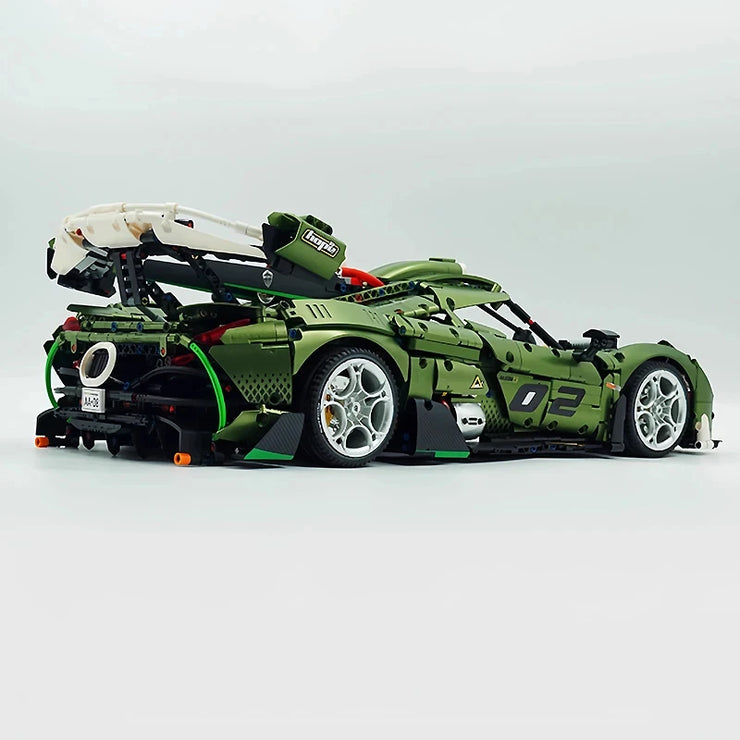 MOC 10628 Technical Koenigsegg Building Brick Set 3838 Pcs