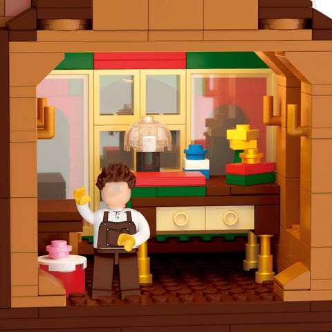 1481PCS Christmas House Building Blocks Set, Children&