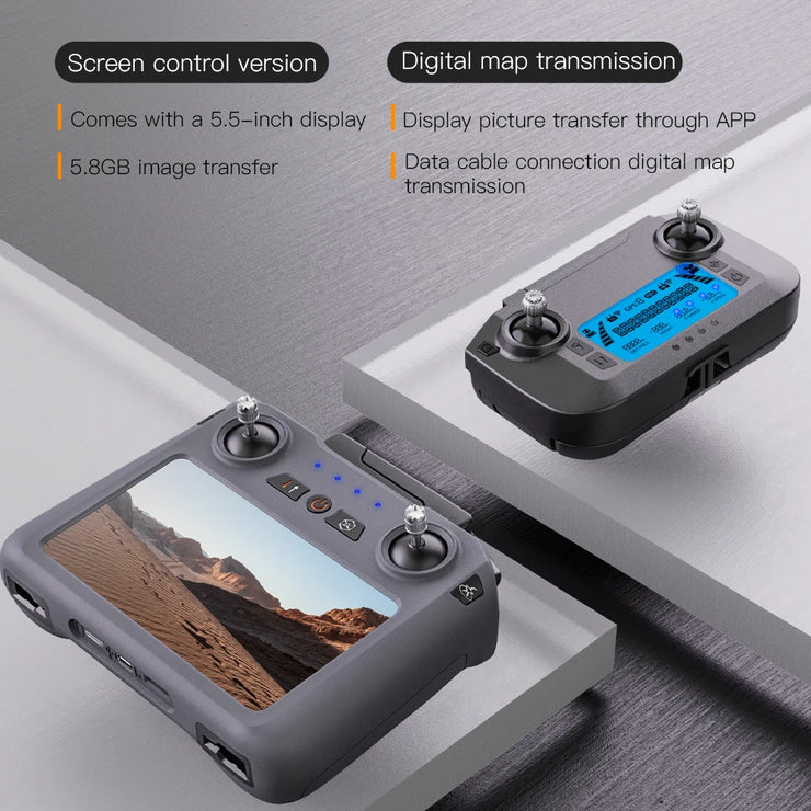 ZLL SG909 SG909MAX Professional Drone With 4K Camera GPS 3-Axis Gimbal 360 Obstacle Avoidance Touch Screen FPV Brushless RC Drone