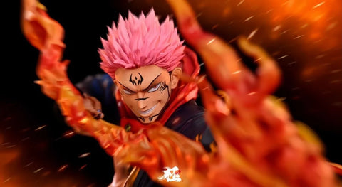 Jujutsu Kaisen Ryomen Sukuna Itadori Yuji Anime Figure Model Toy King Of The Curse Returns To The Extreme Battle Gift Collection