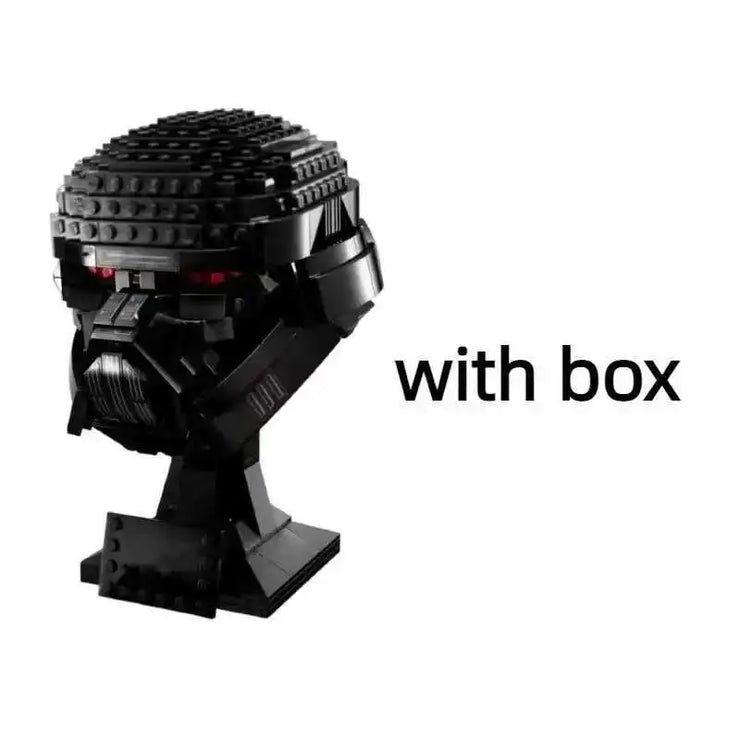 Star Wars Model Figure Stormtrooper Vader Tie Fighter Pilot Helmet Series  Building Blocks Brick Set