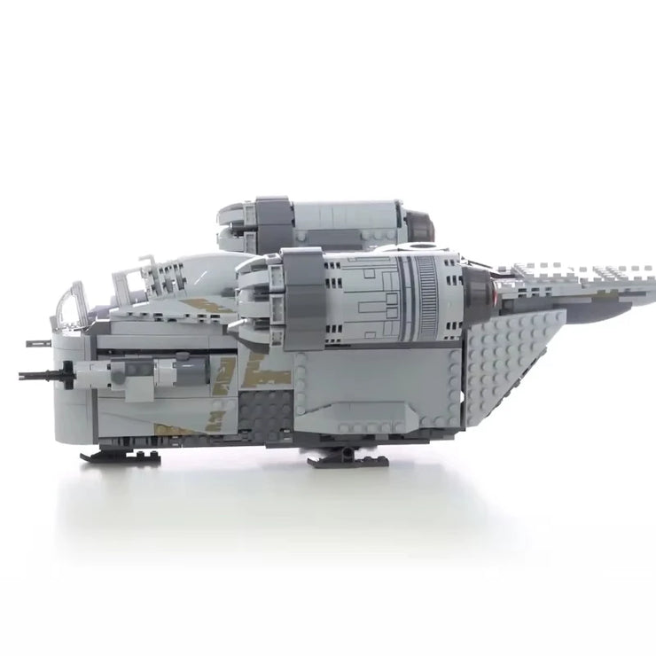 Mandalorian MOC 75331Razor Chest Starship Blade Wings 6187PCS building Block