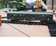Electric Classic Passenger Train Set – Battery-Operated Steam Locomotive with Smoke and Sound Simulation