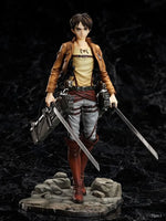 28cm Attack on Titans Levi Ackerman Action Anime Figura Kawai Eren Jaege Mikasa Ackerman The Armored Titan Figure